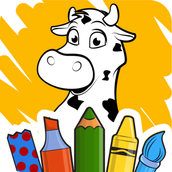 Kids: Farm Colouring